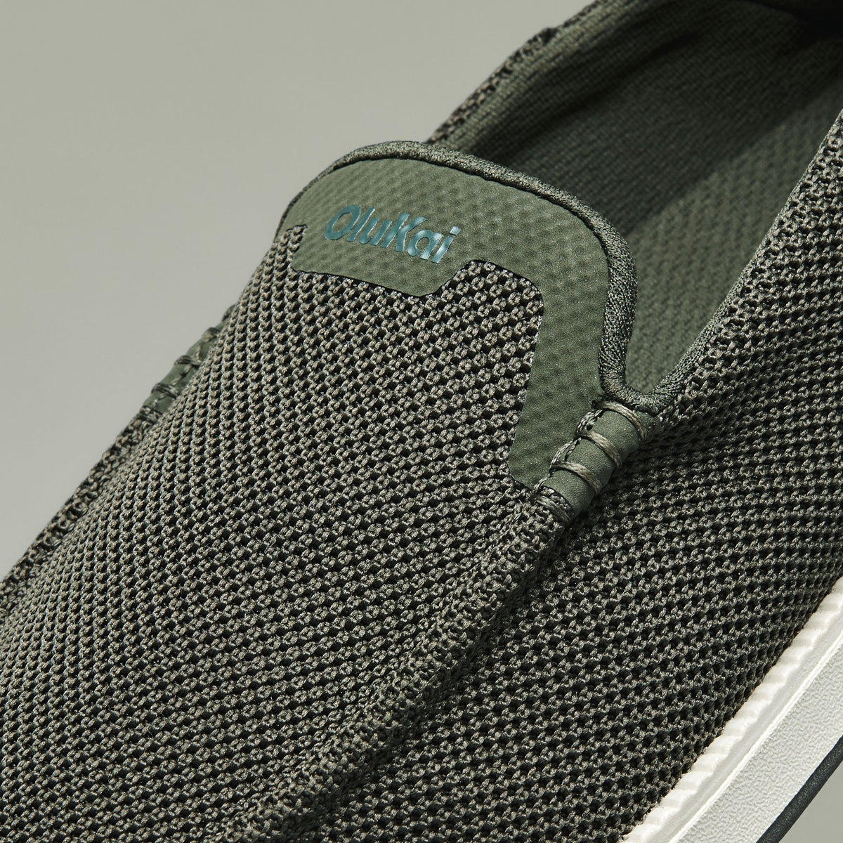 OluKai Kākaha Mesh Men‘s Slip-On Shoes - Nori