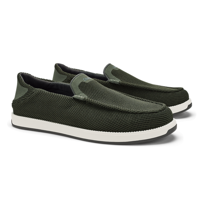 OluKai Kākaha Mesh Men‘s Slip-On Shoes - Nori