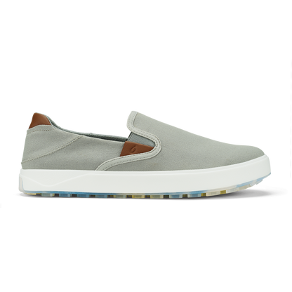 OluKai Wai‘alae Slip On Men’s Golf Shoes - Ash