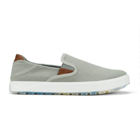 OluKai Wai‘alae Slip On Men’s Golf Shoes - Ash