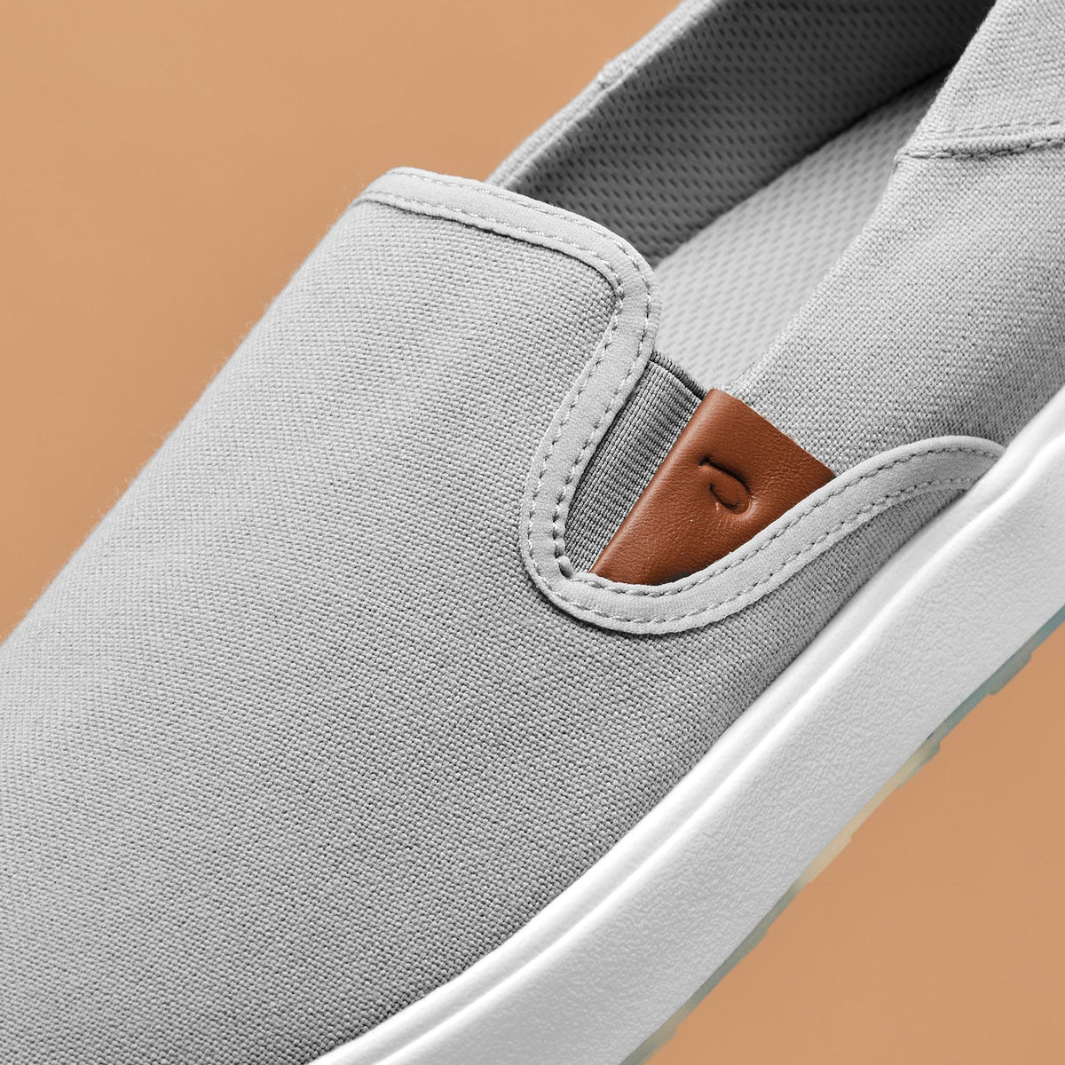 OluKai Wai‘alae Slip On Men’s Golf Shoes - Ash