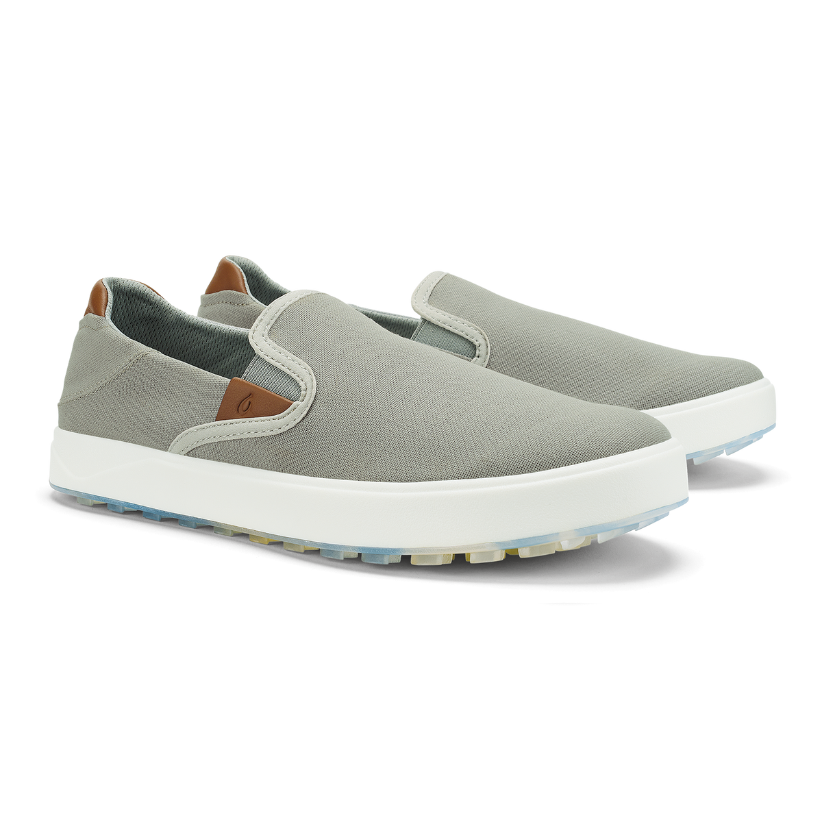 OluKai Wai‘alae Slip On Men’s Golf Shoes - Ash
