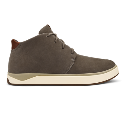 OluKai Papakū 'Ili Men’s Waterproof Leather Boots- Mustang