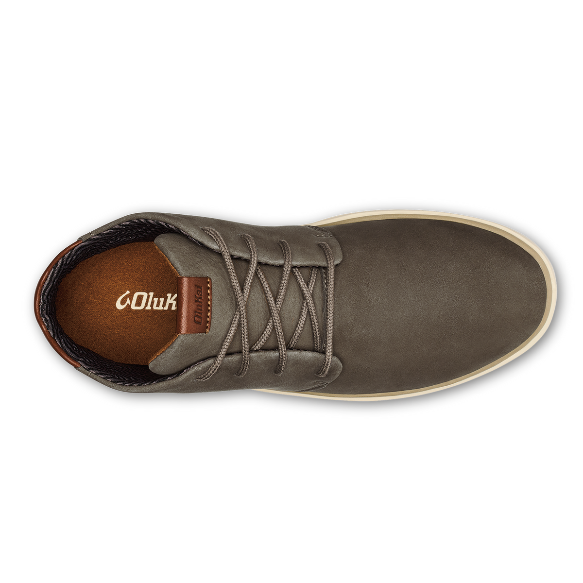 OluKai Papakū 'Ili Men’s Waterproof Leather Boots- Mustang