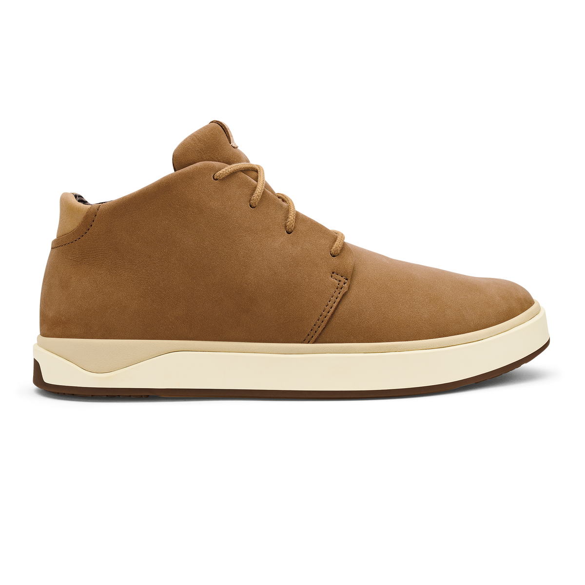 OluKai Papakū 'Ili Men’s Waterproof Leather Boots- Tan