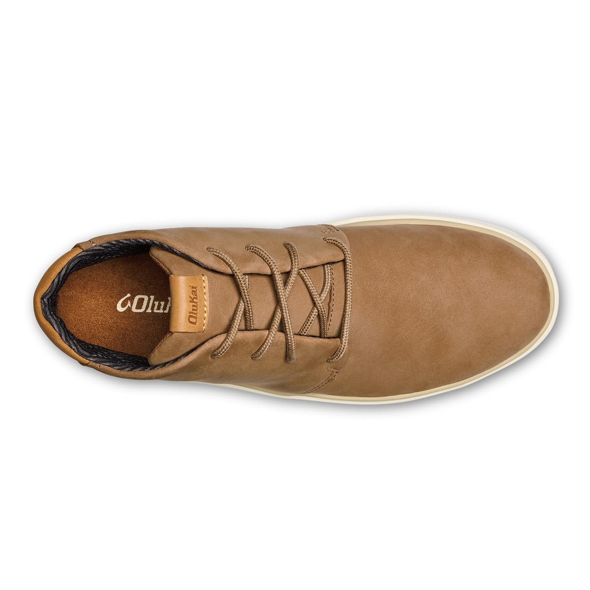 OluKai Papakū 'Ili Men’s Waterproof Leather Boots- Tan