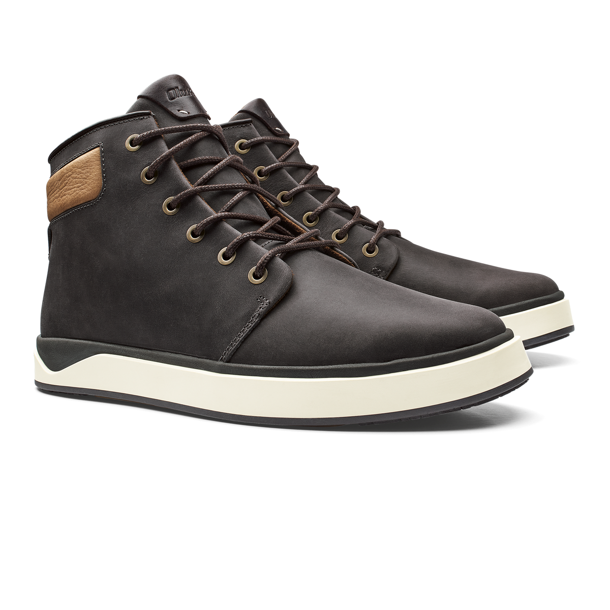 OluKai Kekaha Men’s Chukka Boots - Pavement / Off White