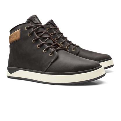 OluKai Kekaha Men’s Chukka Boots - Pavement / Off White