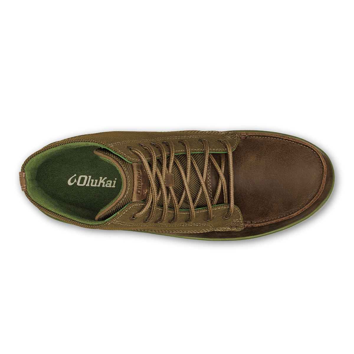OluKai Mōlina Men’s Waterproof Leather Boots - Mustang Hanu