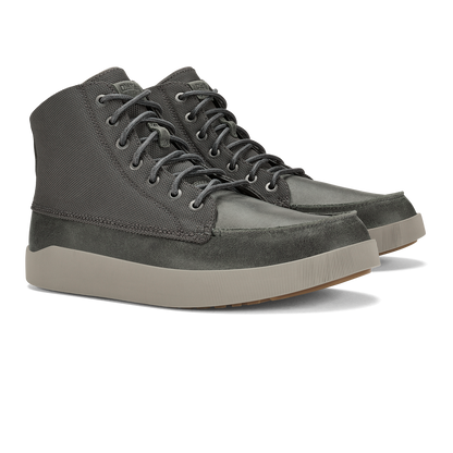 OluKai Mōlina Men’s Waterproof Leather Boots - Black