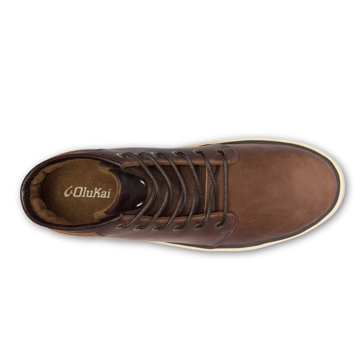 OluKai Kekaha Men’s Chukka Boots - Toffee / Off White
