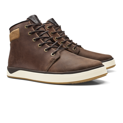 OluKai Kekaha Men’s Chukka Boots - Toffee / Off White