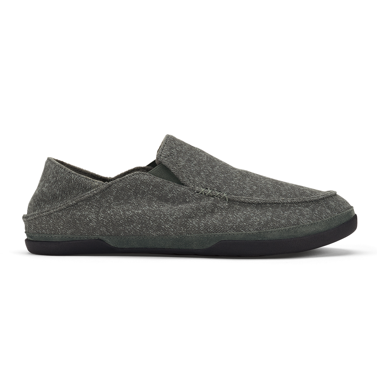 OluKai Moloā Hulu Men's Lightweight Slippers - Lava Rock