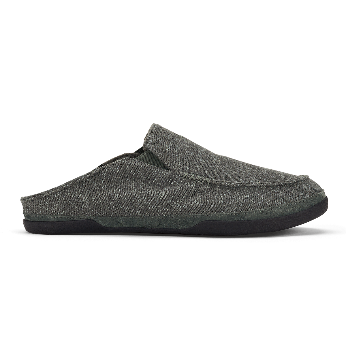 OluKai Moloā Hulu Men's Lightweight Slippers - Lava Rock