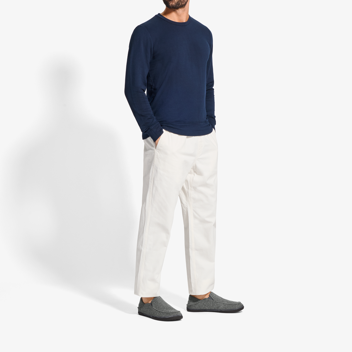 OluKai Moloā Hulu Men's Lightweight Slippers - Lava Rock