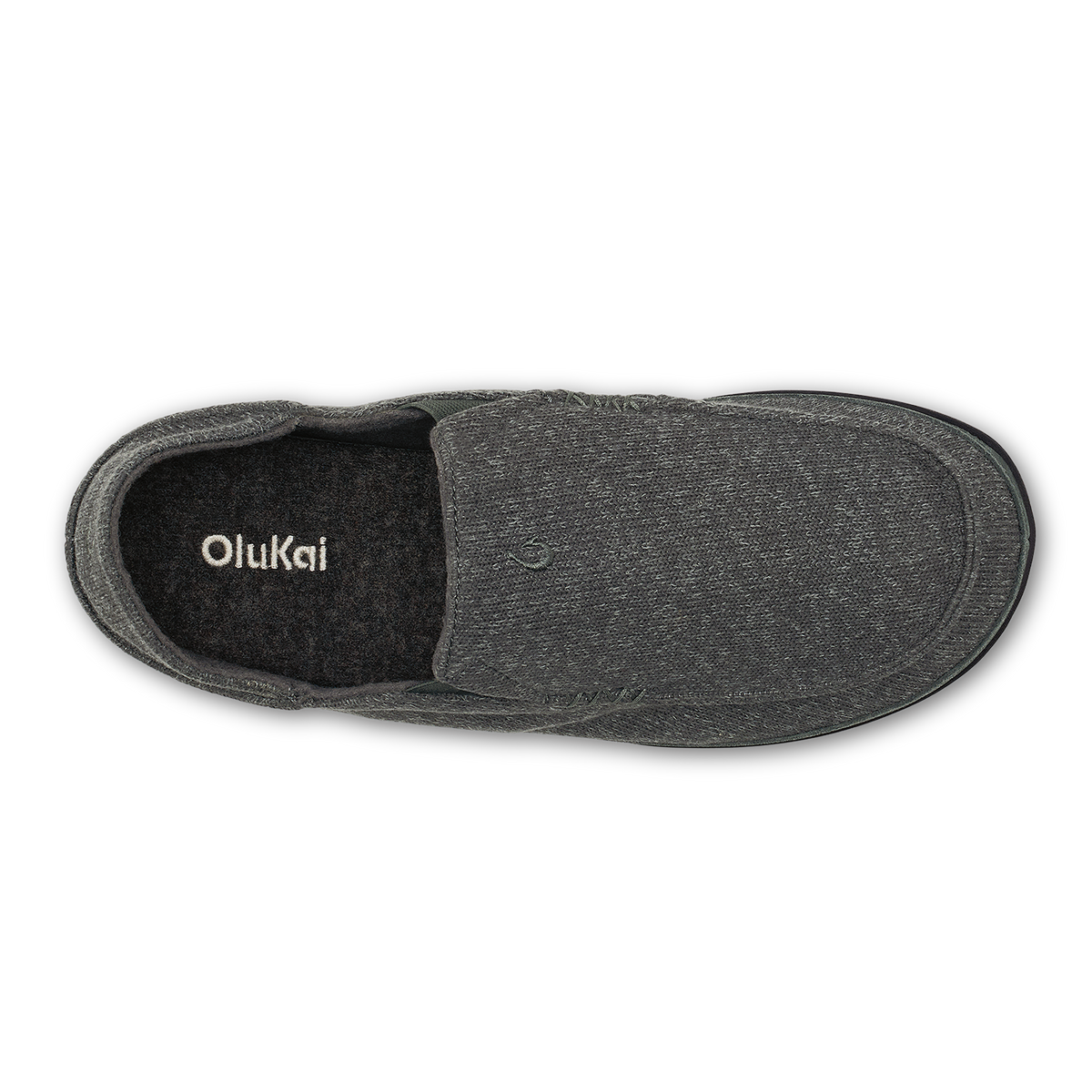 OluKai Moloā Hulu Men's Lightweight Slippers - Lava Rock