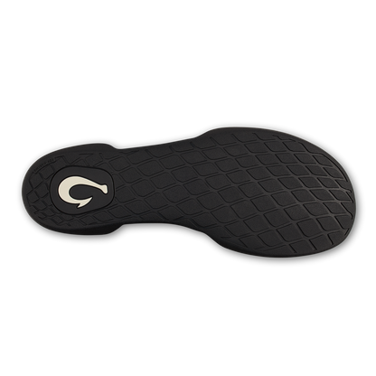 OluKai Moloā Hulu Men's Lightweight Slippers - Lava Rock