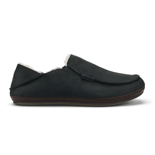 OluKai Moloā Slipper - Black / Dk Java