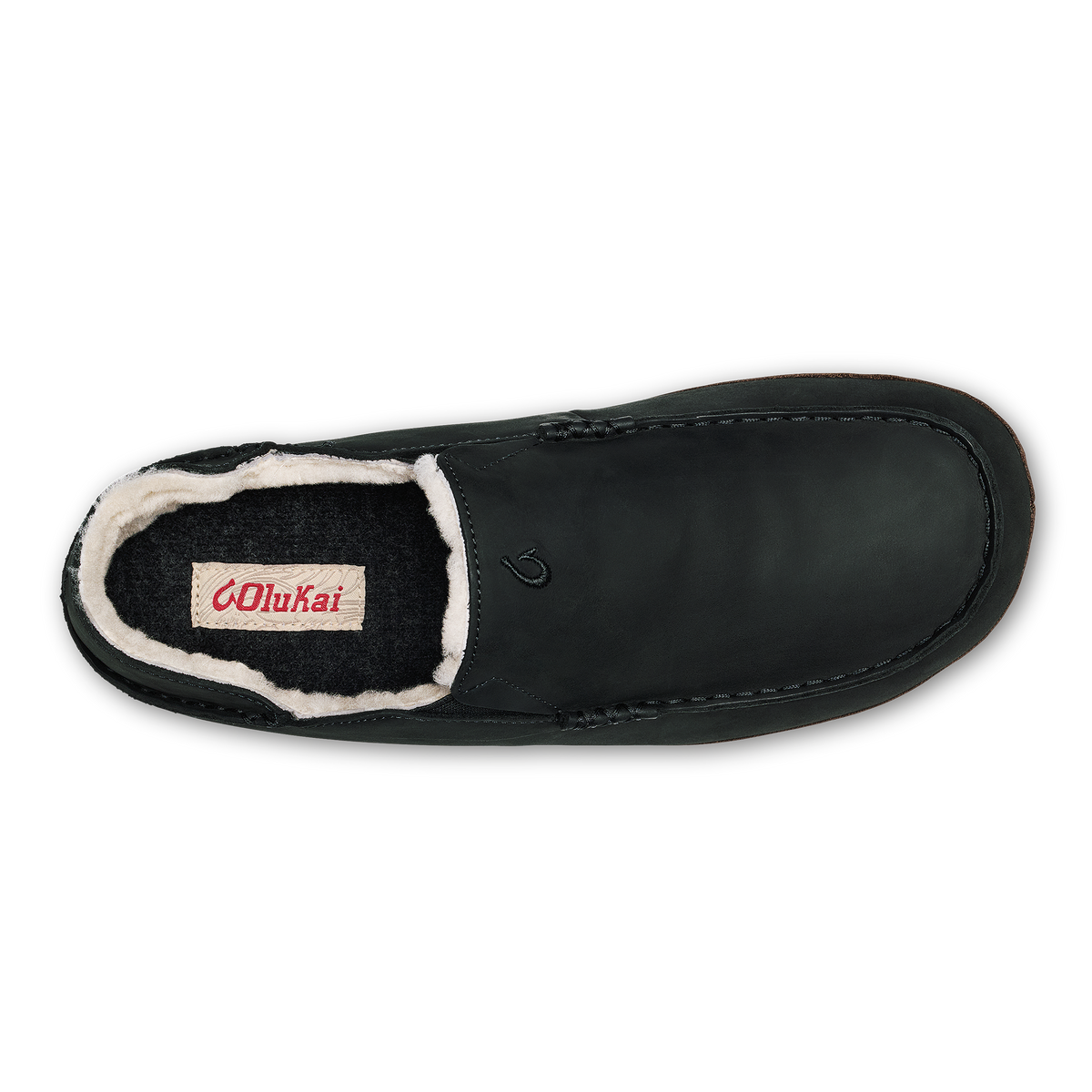 OluKai Moloā Slipper - Black / Dk Java