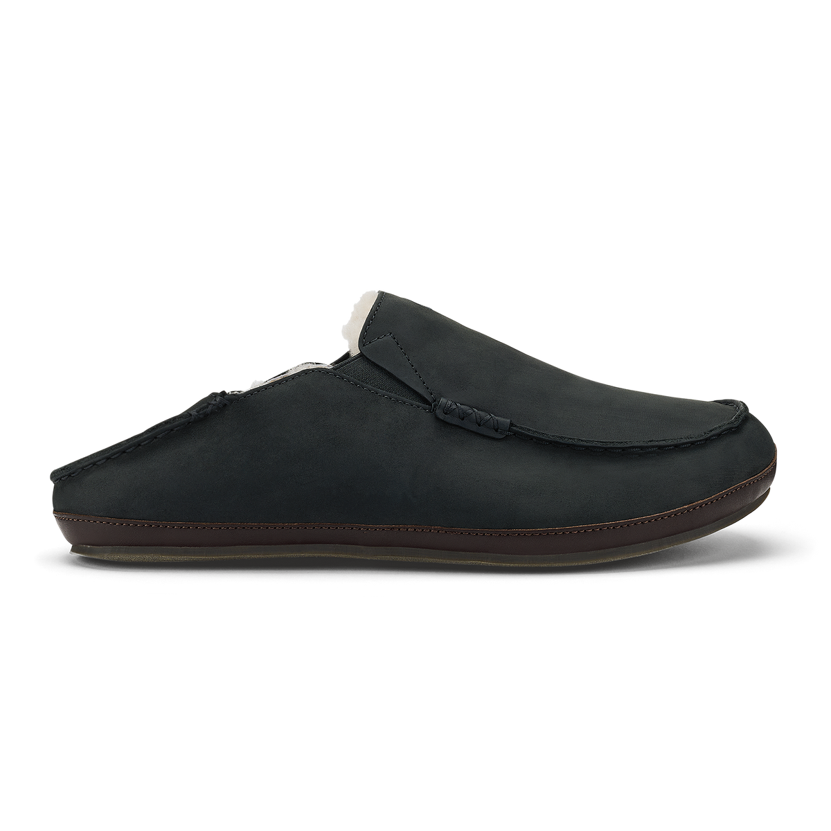 OluKai Moloā Slipper - Black / Dk Java