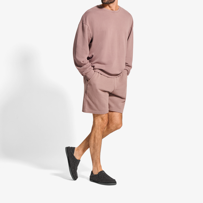 OluKai Moloā Hulu Men’s Wool Slippers - Black