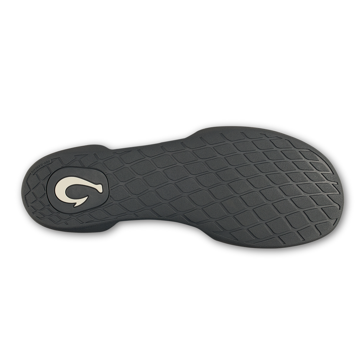 OluKai Moloā Hulu Men’s Wool Slippers - Black