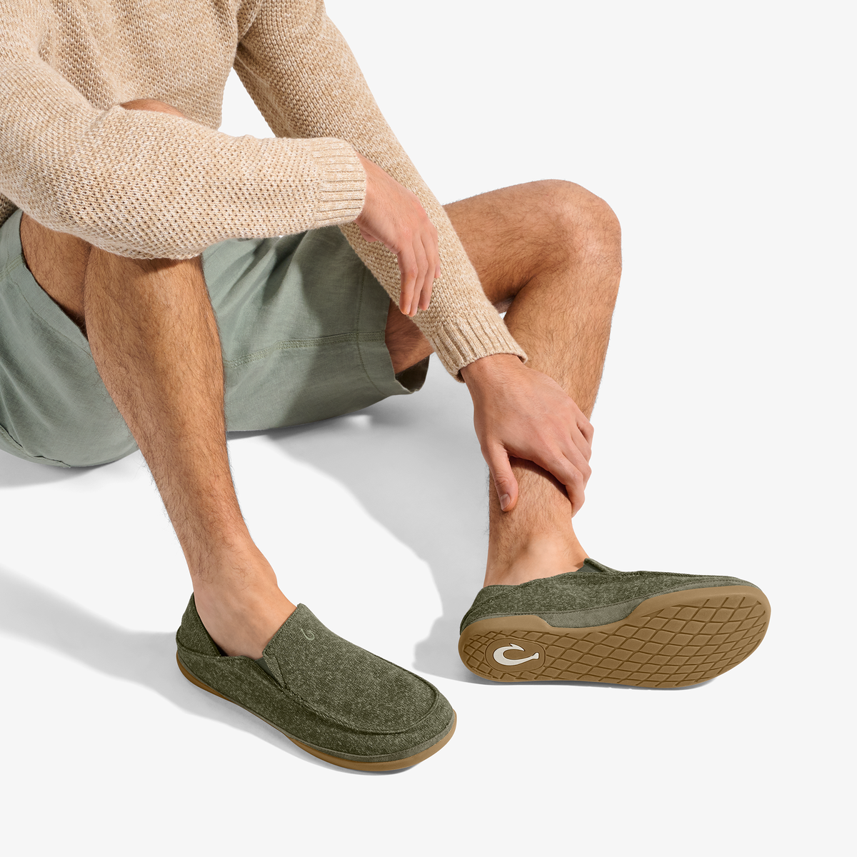 OluKai Moloa Hulu - Dusty Olive / Dusty Olive