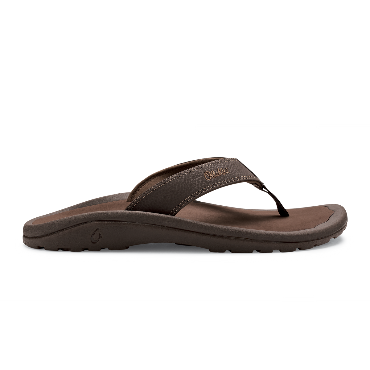 OluKai ‘Ohana Men's Beach Sandals - Dark Java / Ray