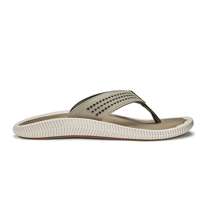 OluKai Ulele Men's Water-Ready Beach Sandals - Clay / Mustang