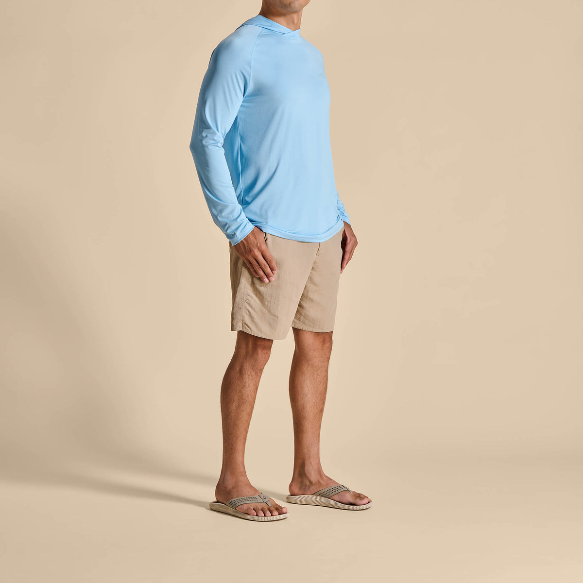OluKai Ulele Men's Water-Ready Beach Sandals - Clay / Mustang