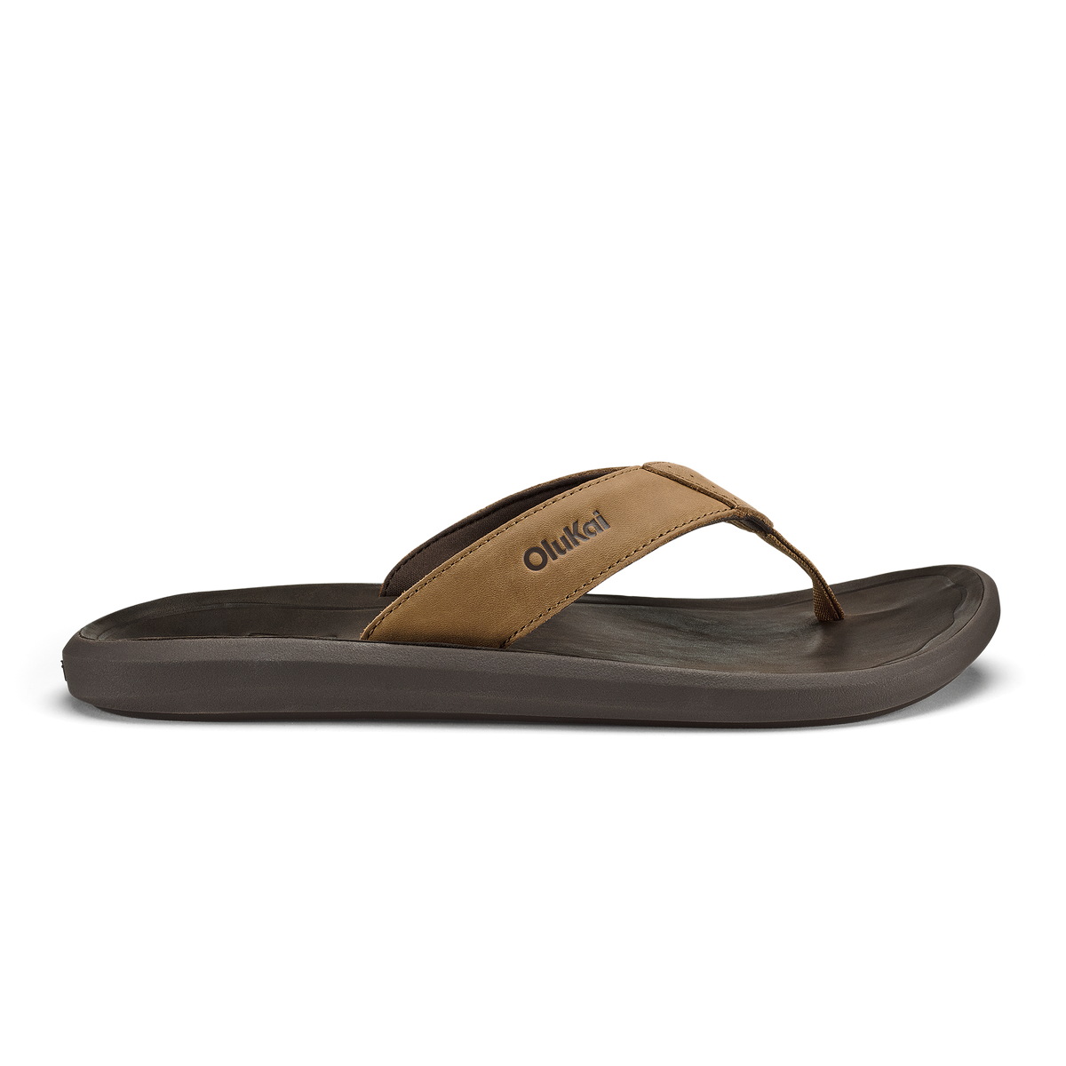 OluKai Pili - Tan / Dark Java