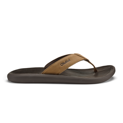 OluKai Pili - Tan / Dark Java