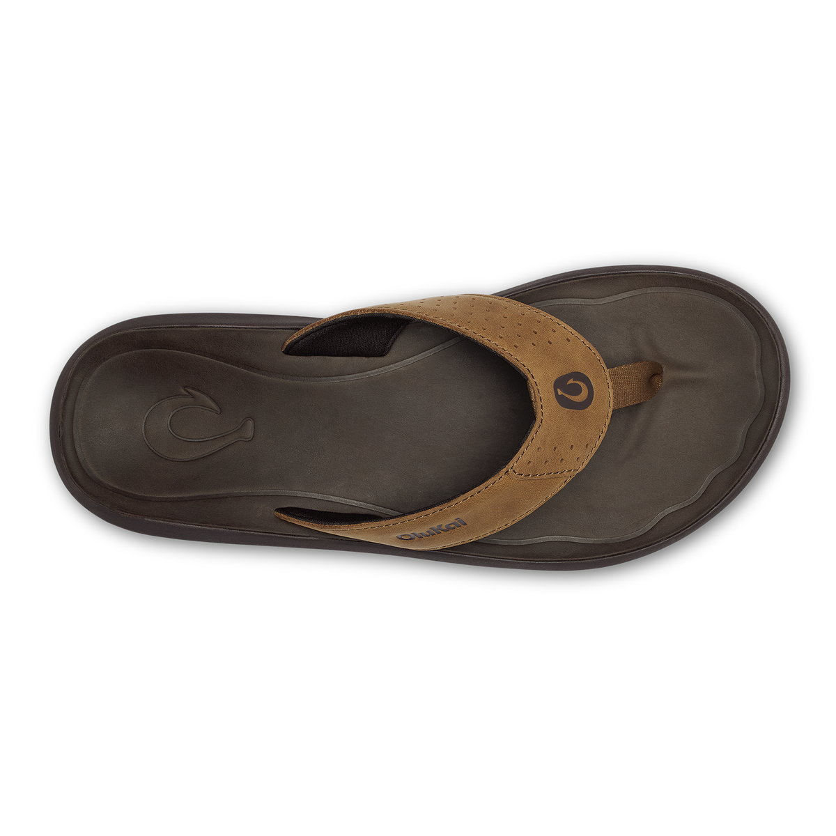 OluKai Pili - Tan / Dark Java