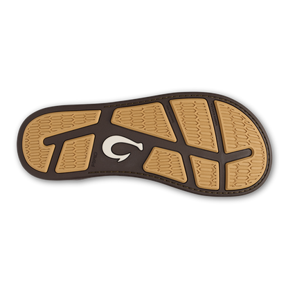 OluKai Tuahine Palm - Dk Java / Golden Sand