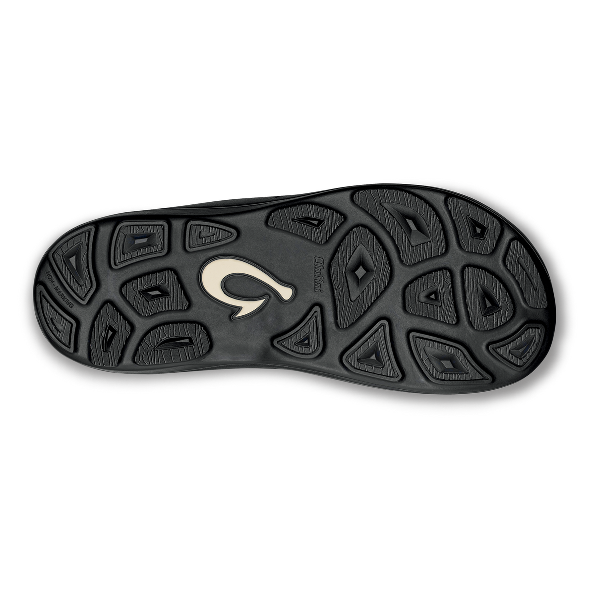 OluKai Kīpī Men’s Comfortable Beach Sandals - Black