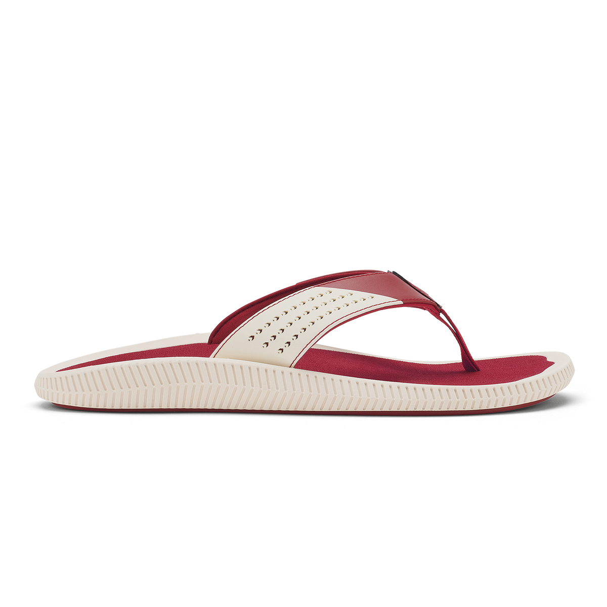 OluKai Ulele - Off White / Deep Red