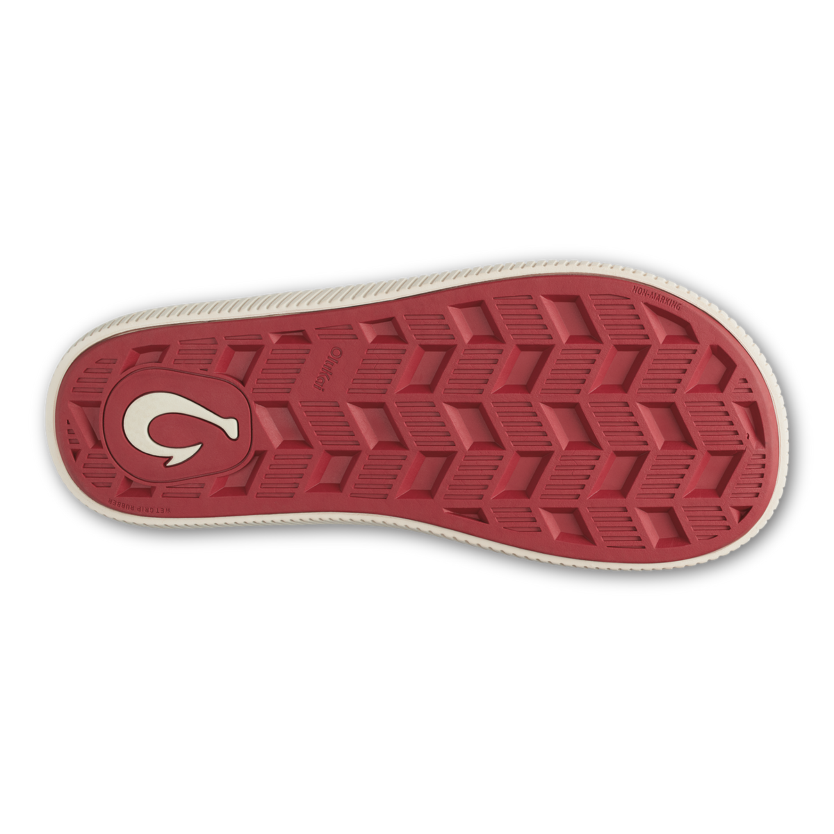 OluKai Ulele - Off White / Deep Red