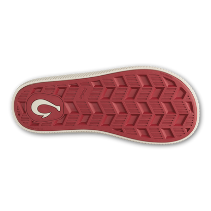OluKai Ulele - Off White / Deep Red