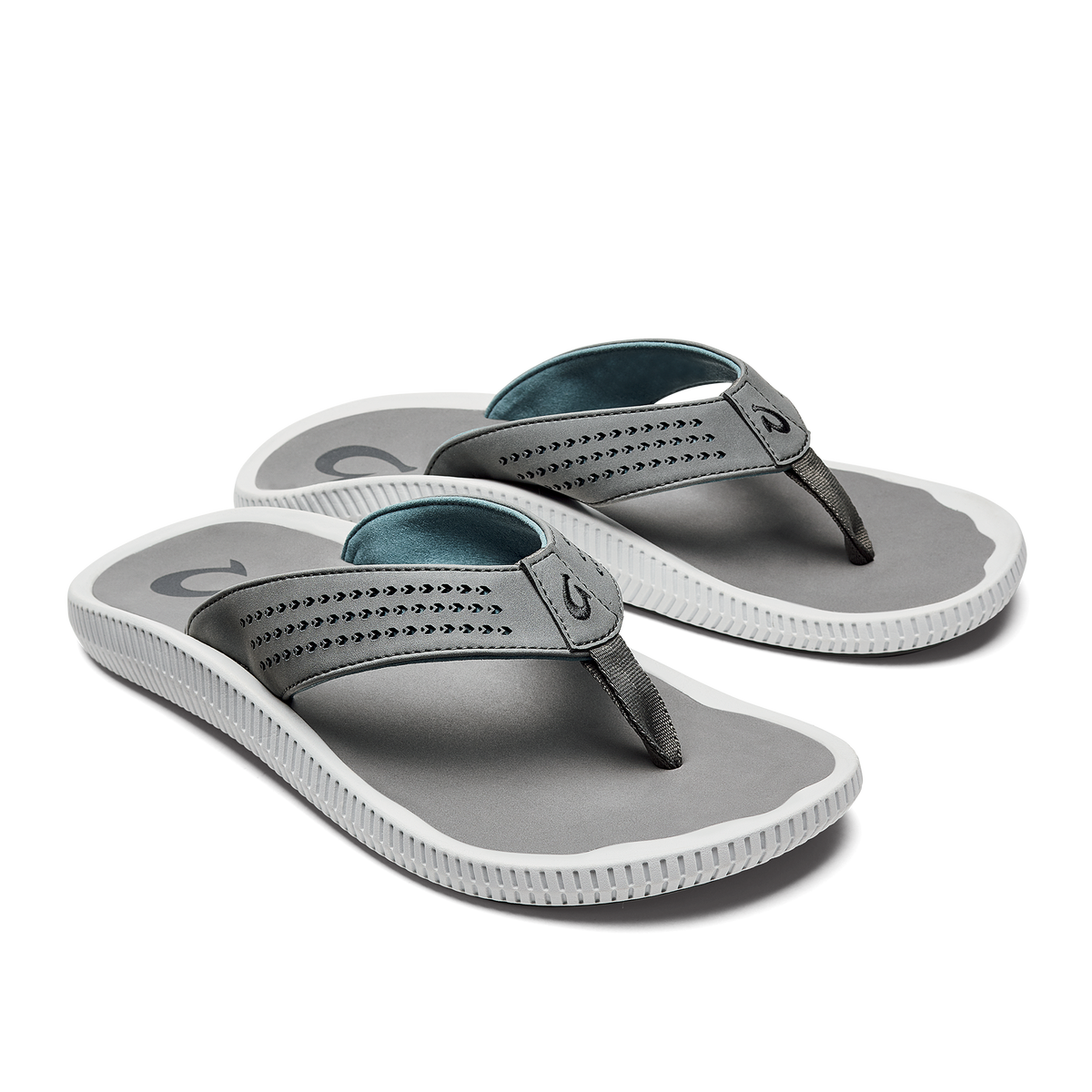 OluKai Ulele Men's Water-Ready Beach Sandals - Stone