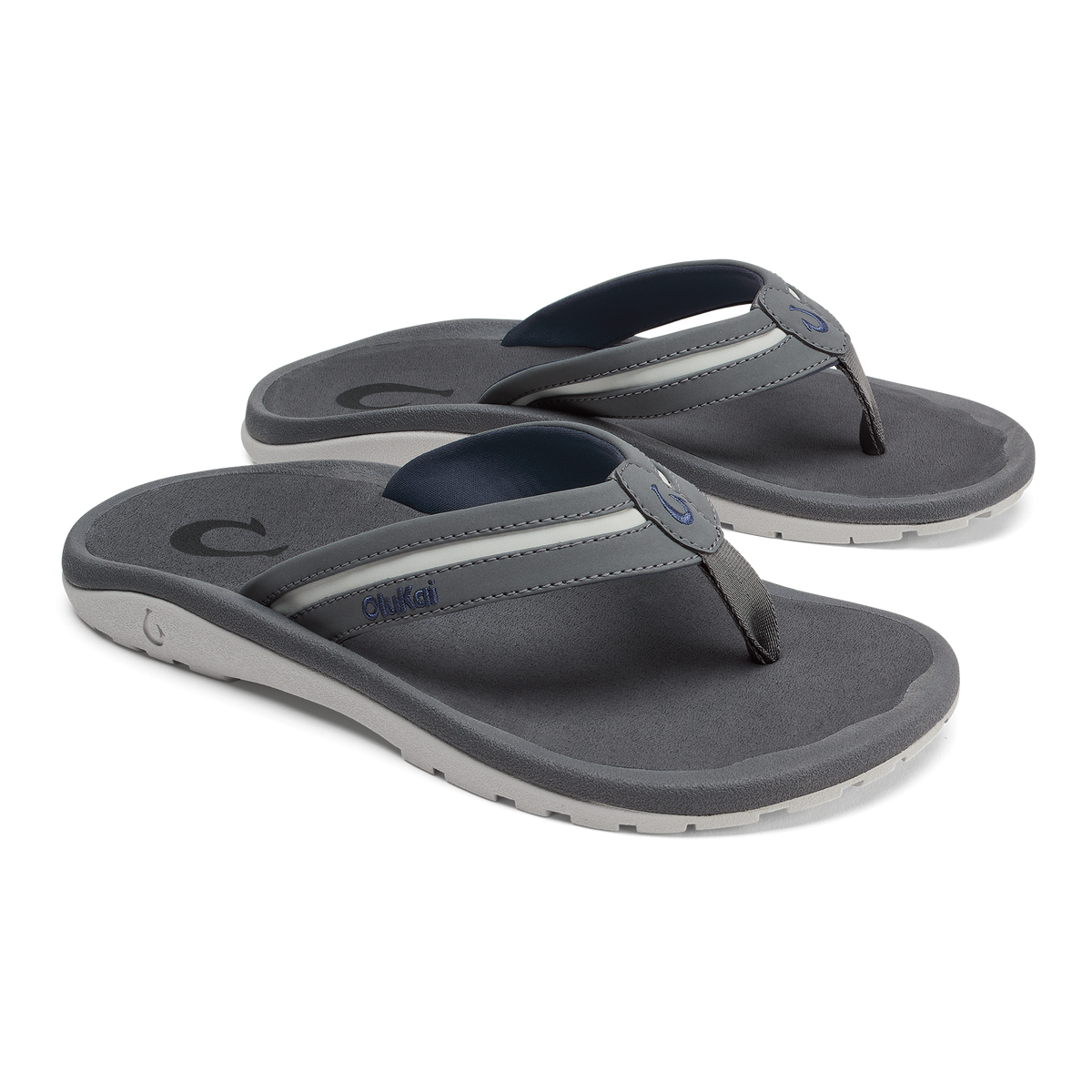 OluKai ʻOhana Palua - Cloud Grey / Rock
