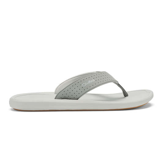 OluKai Ki‘i Men’s Water Ready Beach Sandals - Ash / Sterling