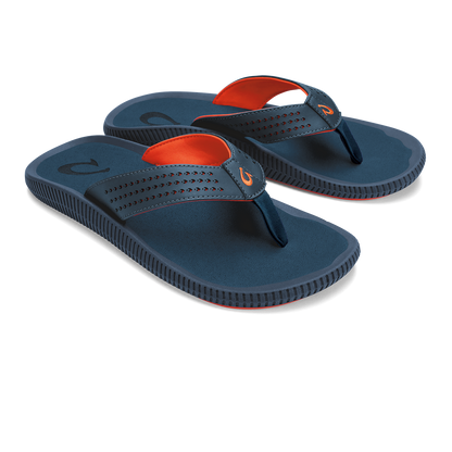 OluKai Ulele Men's Water-Ready Beach Sandals - Lagoon