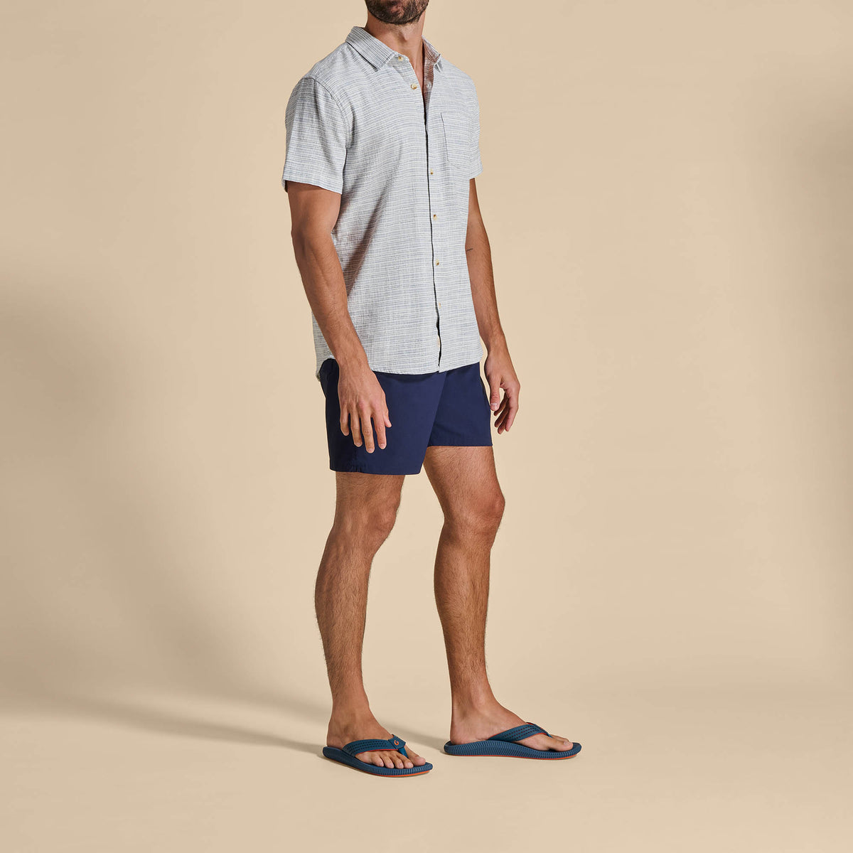OluKai Ulele Men's Water-Ready Beach Sandals - Lagoon