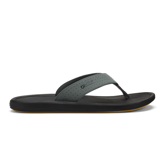 OluKai Ki‘i Men’s Water Ready Beach Sandals - Rock / Lava Rock