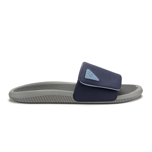 OluKai Ulele Slide - Blue Depth / Charcoal