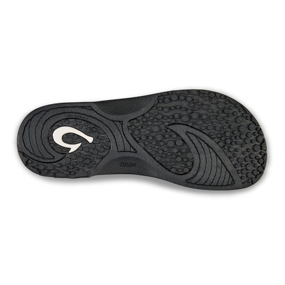 OluKai Nalu Slide Men's Beach Slide Sandals - Black