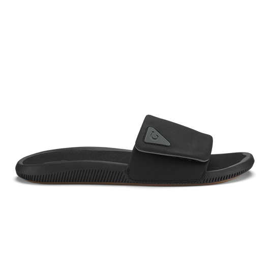 OluKai Ulele Slide - Lava Rock / Lava Rock