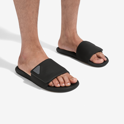 OluKai Ulele Slide - Lava Rock / Lava Rock