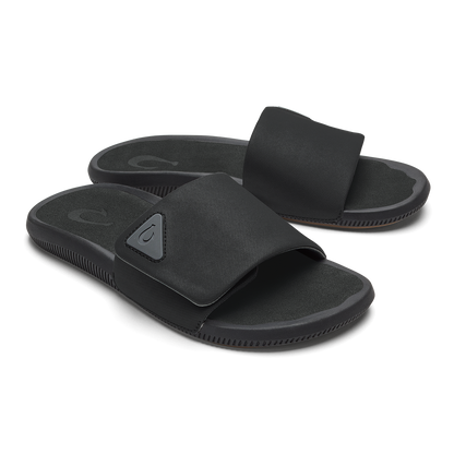 OluKai Ulele Slide - Lava Rock / Lava Rock
