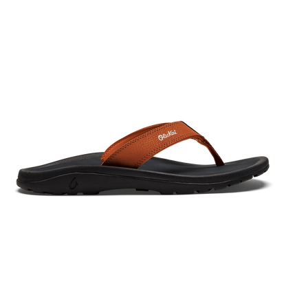 OluKai ‘Ohana Men's Best Selling Beach Sandals - Dirt / Lava Rock